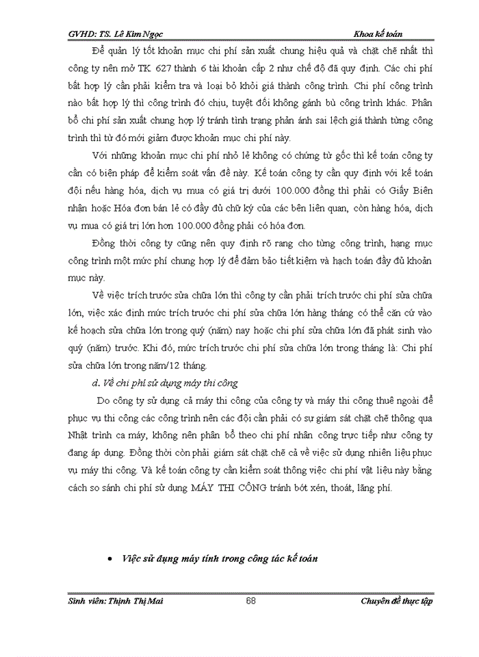 image for page Kế toán tập hợp chi phí và tính giá thành sản phẩm của CTCP Tư vấn Đầu tư xây dựng Thăng Long