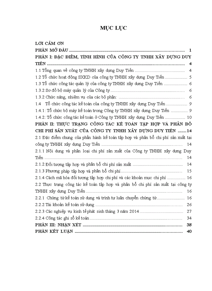 image for page Kế toán tập hợp và phân bổ chi phí sản xuất tại Công ty TNHH xây dựng Duy Tiến