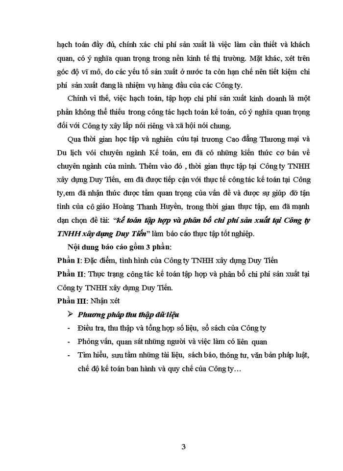 image for page Kế toán tập hợp và phân bổ chi phí sản xuất tại Công ty TNHH xây dựng Duy Tiến