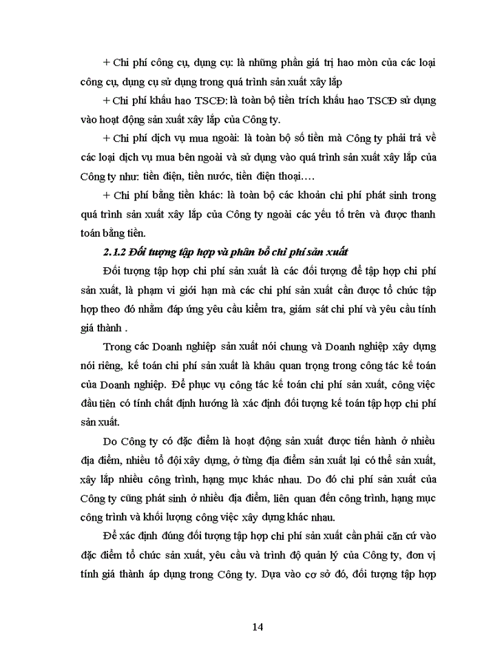image for page Kế toán tập hợp và phân bổ chi phí sản xuất tại Công ty TNHH xây dựng Duy Tiến
