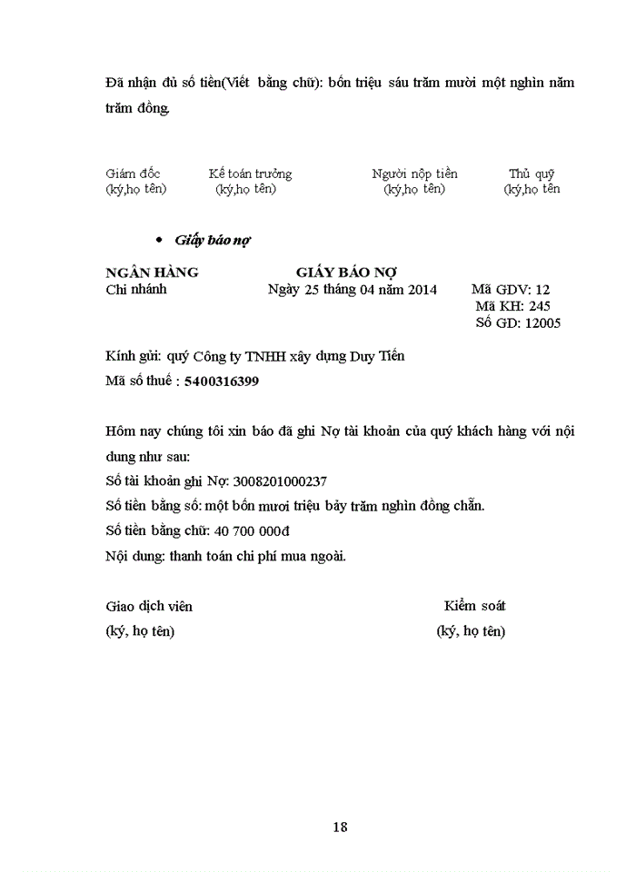 image for page Kế toán tập hợp và phân bổ chi phí sản xuất tại Công ty TNHH xây dựng Duy Tiến