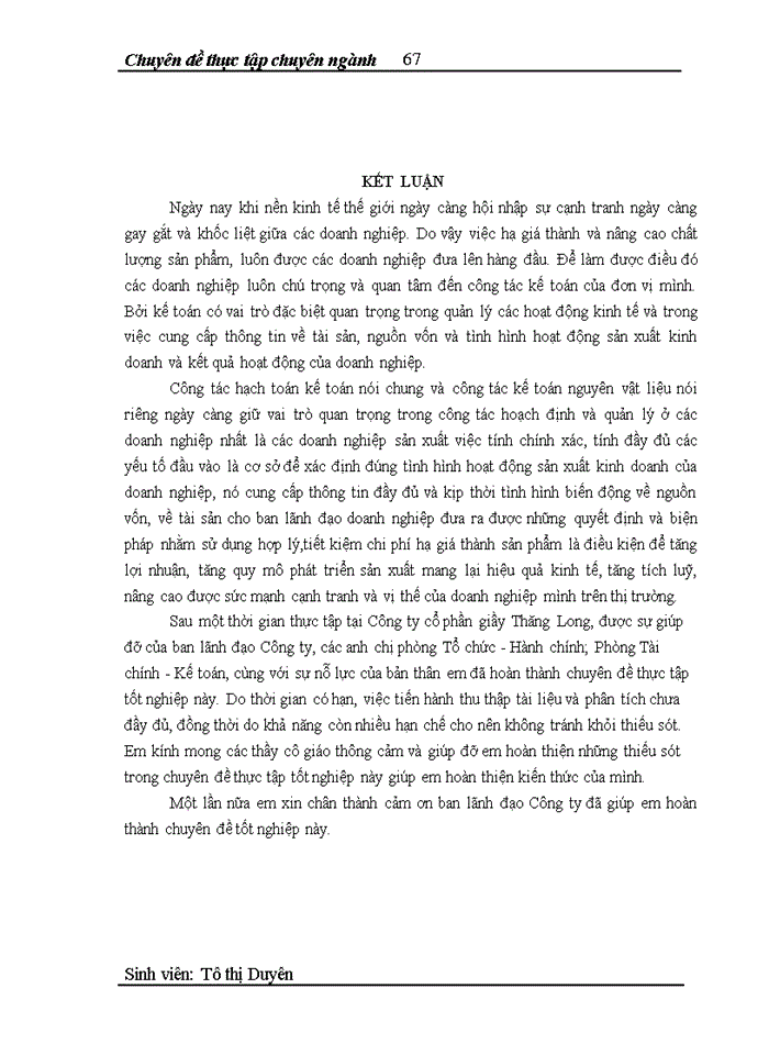 image for page Hoàn thiện công tác kế toán Nguyên vật liệu tại Công ty cổ phần giầy Thăng Long
