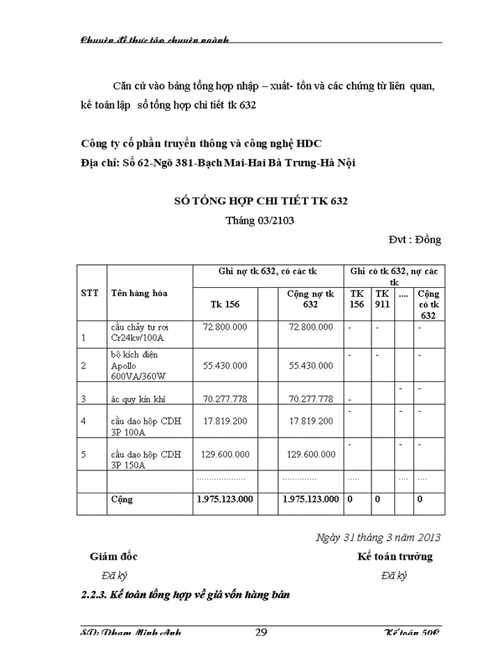 image for page Hoàn thiện công tác kế toán bán hàng tại Công ty Cổ phần Truyền thông và Công nghệ HDC