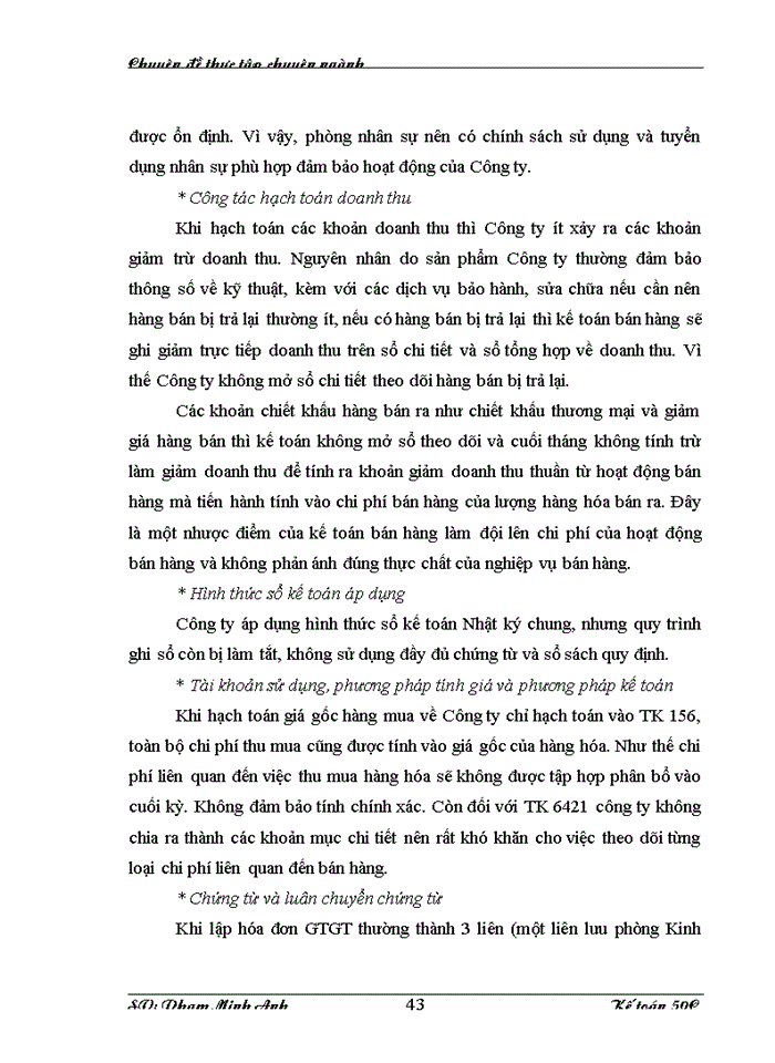 image for page Hoàn thiện công tác kế toán bán hàng tại Công ty Cổ phần Truyền thông và Công nghệ HDC