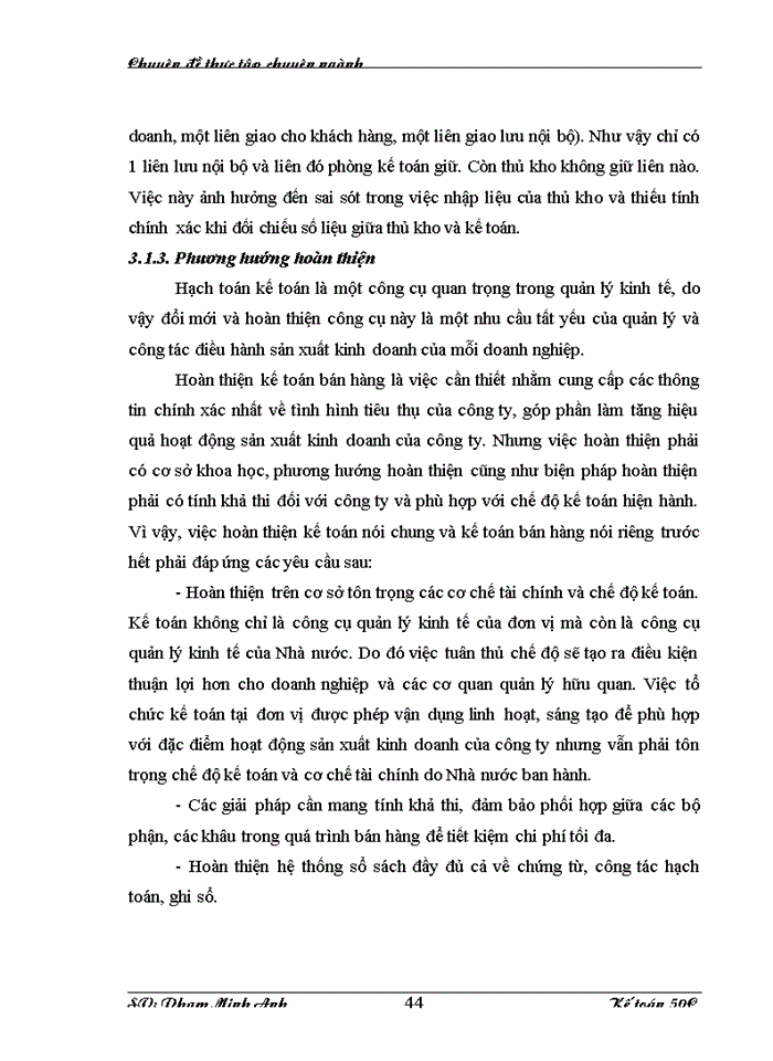 image for page Hoàn thiện công tác kế toán bán hàng tại Công ty Cổ phần Truyền thông và Công nghệ HDC