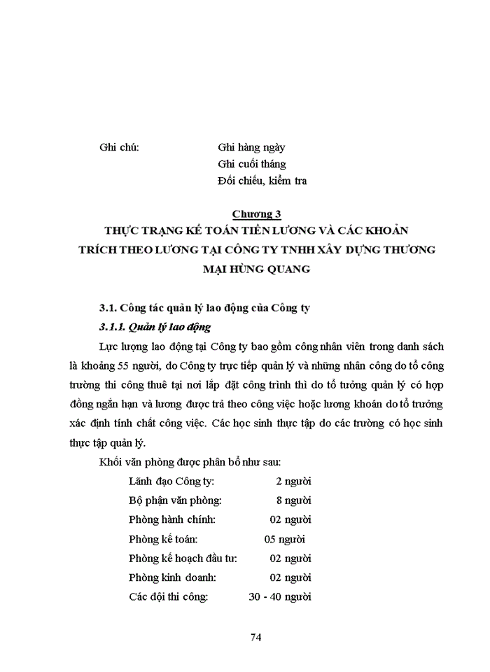 image for page Kế toán tiền lương và các khoản trích theo lương tại Công ty TNHH Xây dựng Thương mại Hùng Quang