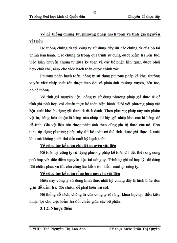 image for page Hoàn thiện kế toán nguyên vật liệu tại công ty TNHH một thành viên dệt may Trường Phát