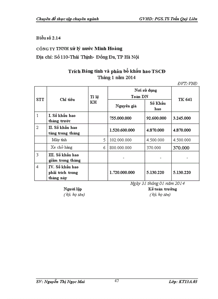 image for page Hoàn thiện kế toán bán hàng và xác định kết quả kinh doanh tại Công ty TNHH xử lý nước Minh Hoàng