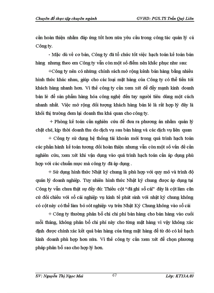 image for page Hoàn thiện kế toán bán hàng và xác định kết quả kinh doanh tại Công ty TNHH xử lý nước Minh Hoàng