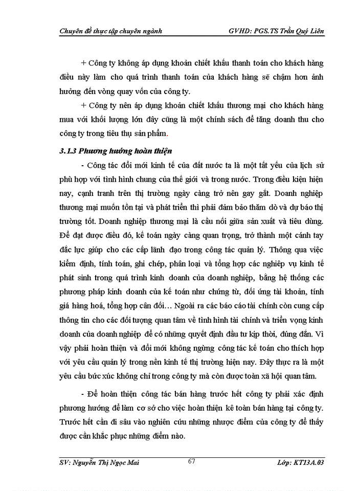 image for page Hoàn thiện kế toán bán hàng và xác định kết quả kinh doanh tại Công ty TNHH xử lý nước Minh Hoàng