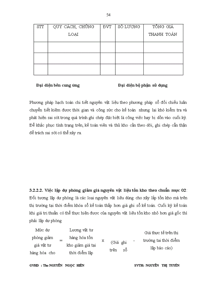 image for page Hoàn thiện kế toán nguyên vật liệu ở Công ty cổ phần Xây Dựng và Đầu Tư Hoàng Thành