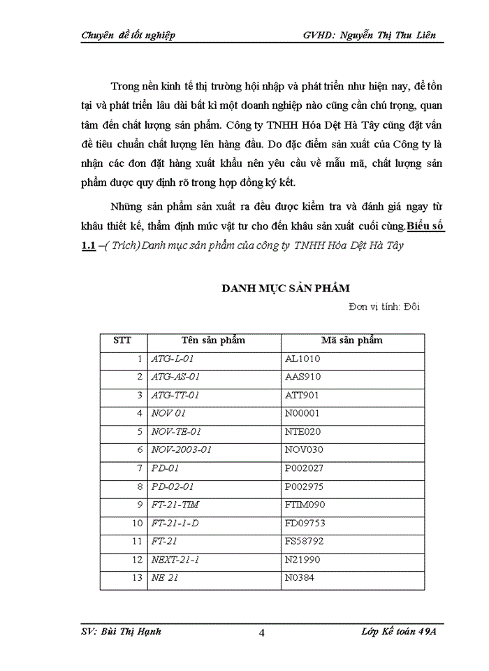 image for page Hoàn thiện kế toán chi phí sản xuất và tính giá thành sản phẩm tại Công ty TNHH Hóa Dệt Hà Tây