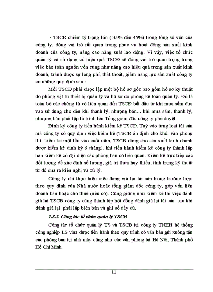 image for page Hoàn thiện kế toán TSCĐ tại công ty TNHH hệ thống công nghiệp LS VINA