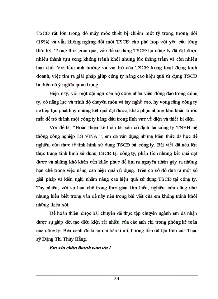 image for page Hoàn thiện kế toán TSCĐ tại công ty TNHH hệ thống công nghiệp LS VINA