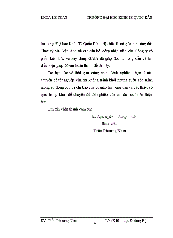 image for page Hoàn thiện kế toán nguyên vật liệu tại Công ty cổ phần kiến trúc và xây dựng GAIA