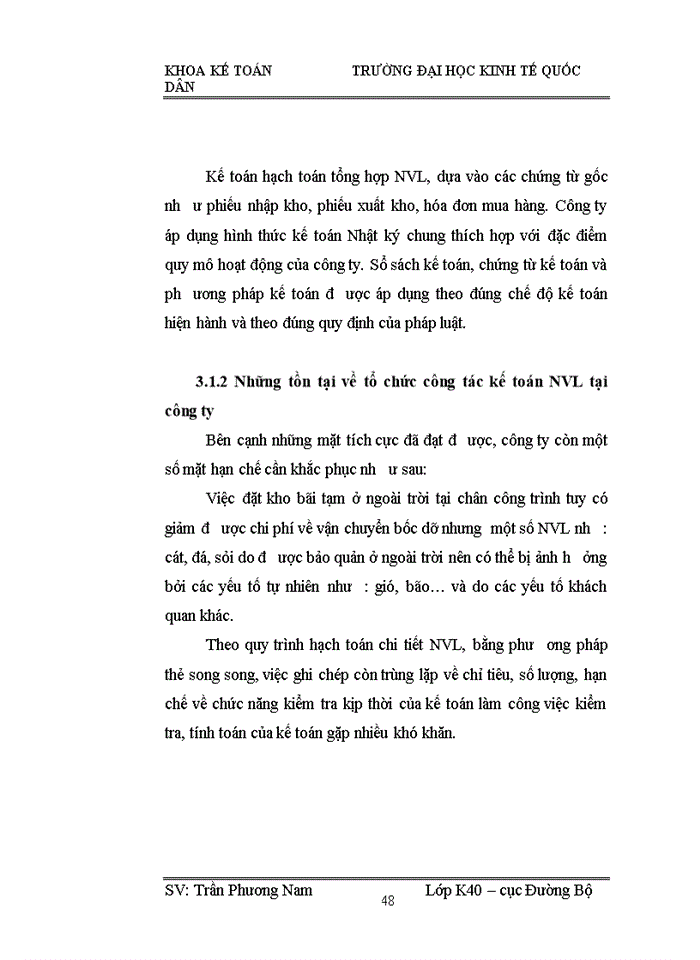 image for page Hoàn thiện kế toán nguyên vật liệu tại Công ty cổ phần kiến trúc và xây dựng GAIA