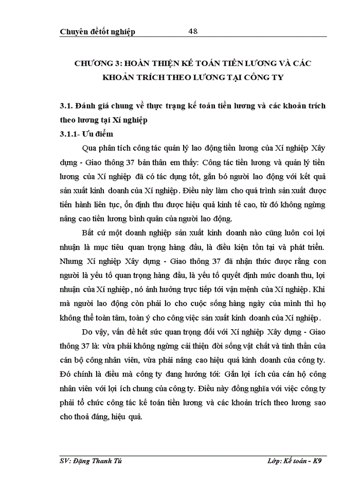 image for page Hoàn thiện kế toán tiền lương và các khoản trích theo lương tại Xí nghiệp Xây dựng - Giao thông 37