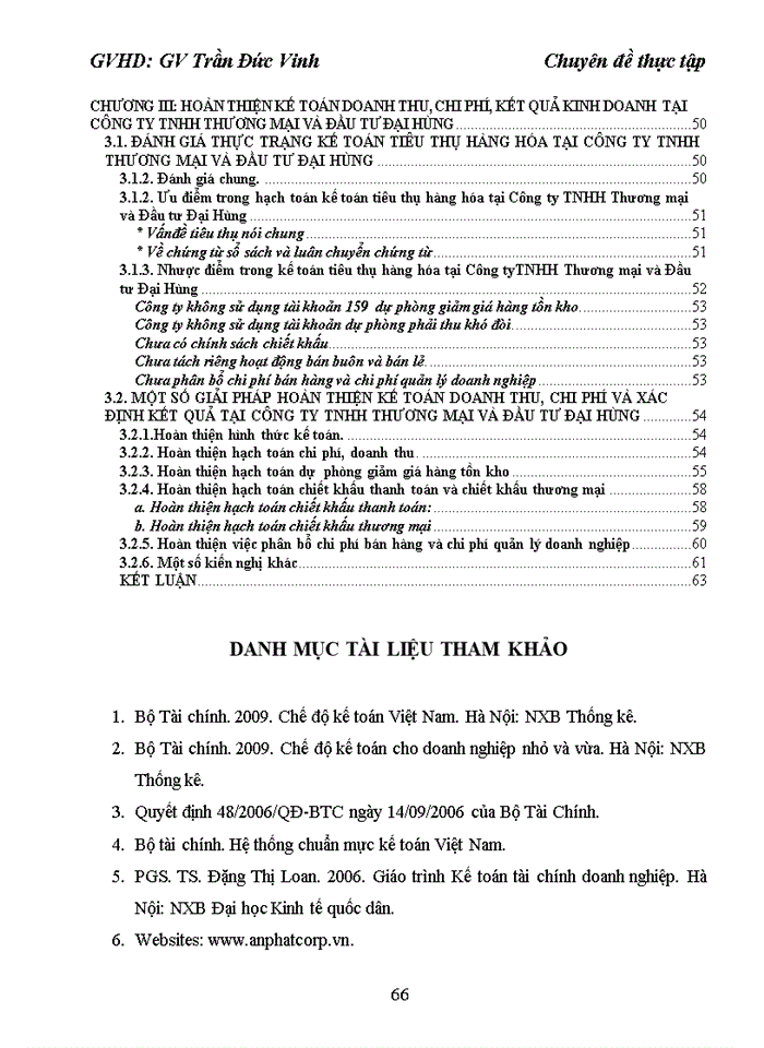 image for page Hoàn thiện kế toán doanh thu, chi phí và xác định kết quả kinh doanh  tại Công ty TNHH Thương mại và Đầu tư Đại Hùng