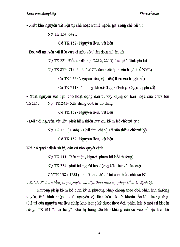 image for page Tổ chức kế toán nguyên liệu, vật liệu tại công ty cổ phần xi măng Bỉm Sơn