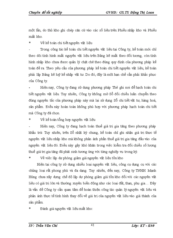 image for page Hoàn thiện kế toán nguyên vật liệu tại Công ty TNHH Mạnh Hùng