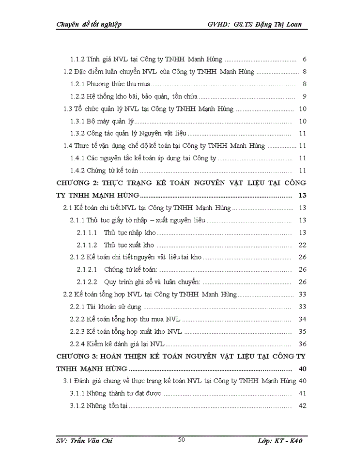image for page Hoàn thiện kế toán nguyên vật liệu tại Công ty TNHH Mạnh Hùng