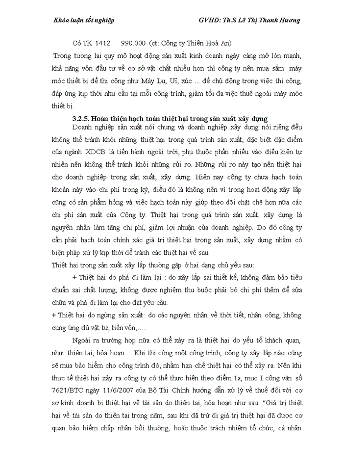 image for page Kế toán tập hợp chi phí sản xuất và tính giá thành sản phẩm xây lắp tại Công ty TNHH Nhà nước một thành viên Dịch vụ nhà ở và khu đô thị (HUDS)