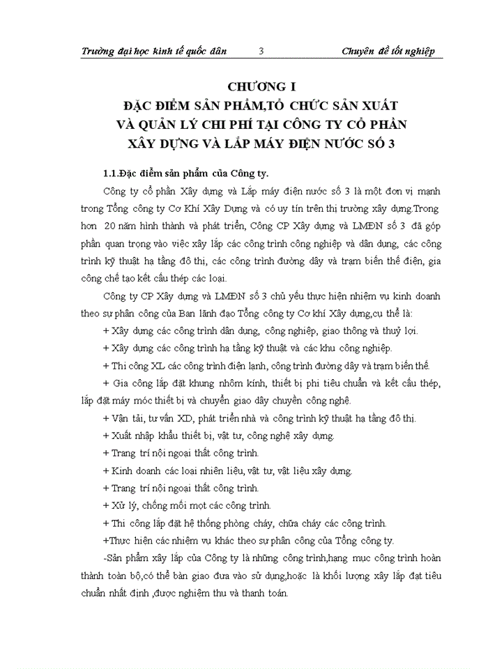 image for page Hoàn thiện kế toán chi phí sản xuất và tính giá thành sản phẩm tại công ty cổ phần xây dựng và lắp máy điện nước số 3-COMA3