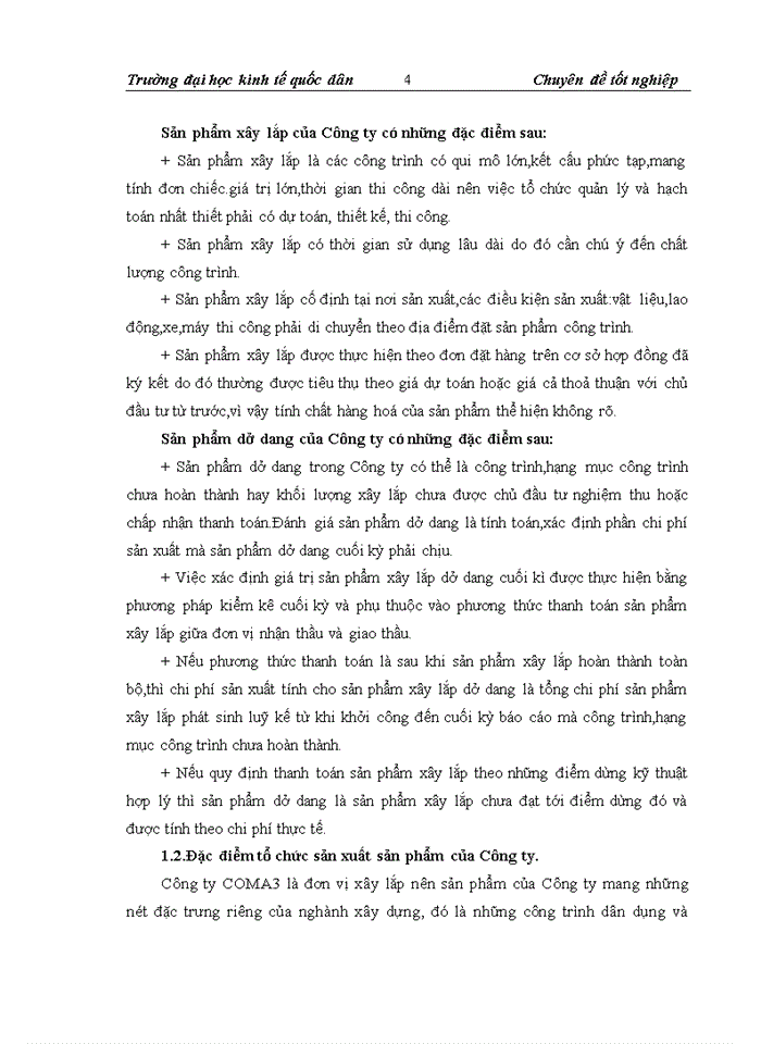 image for page Hoàn thiện kế toán chi phí sản xuất và tính giá thành sản phẩm tại công ty cổ phần xây dựng và lắp máy điện nước số 3-COMA3