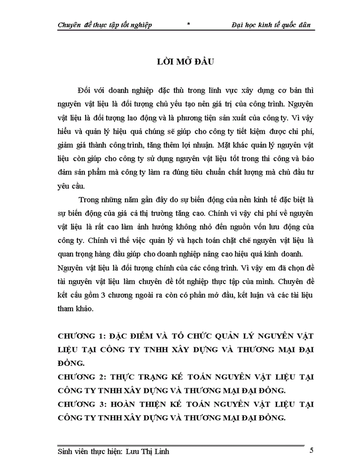 image for page Thực trạng kế toán nguyên vật liệu tại công ty tnhh xây dựng và thương mại đại đồng.