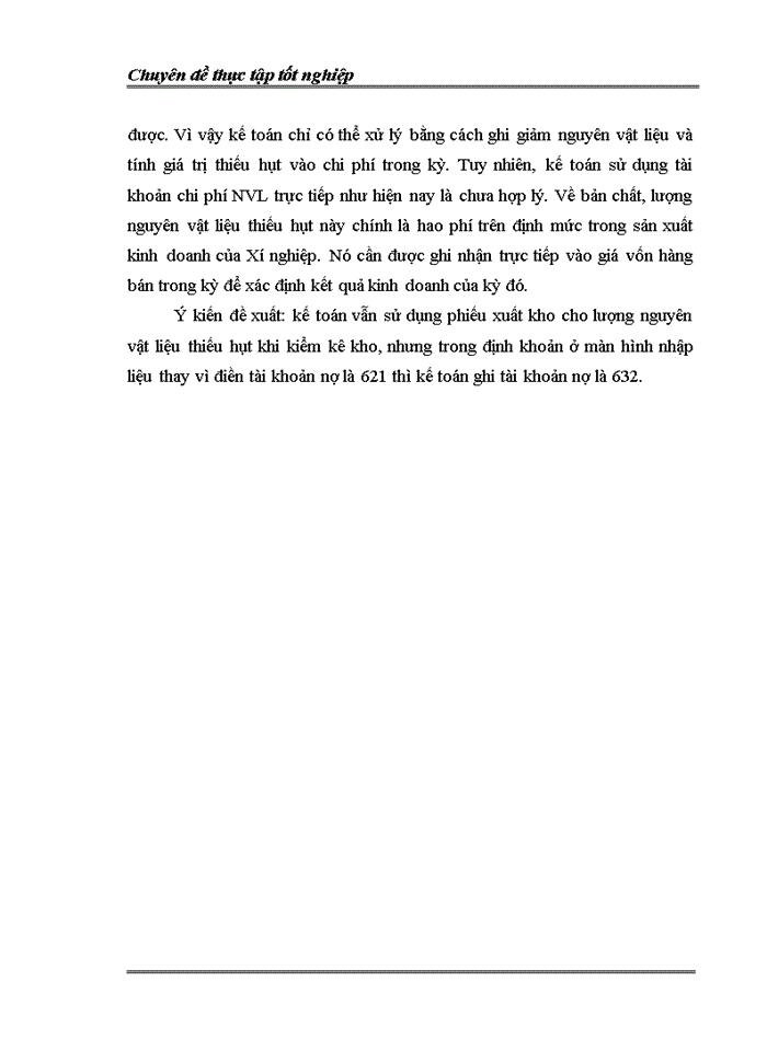 image for page Hoàn thiện kế toán nguyên vật liệu tại Xí nghiệp In và Bao bì VPC