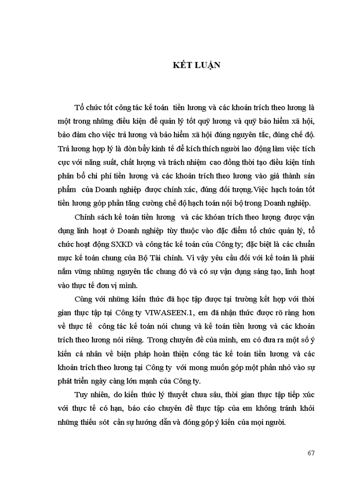 image for page Hoàn thiện kế toán tiền lương và các khoản trích theo lương tại Công ty VIWSEEN.1