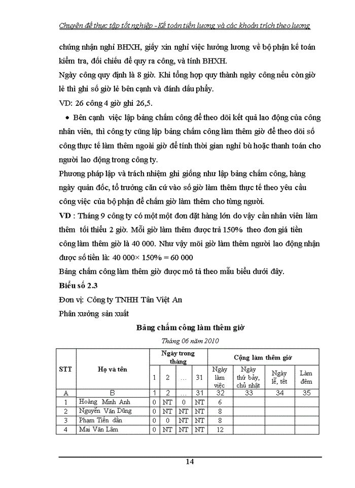 image for page Hoàn thiện kế toán tiền lương và các khoản trích theo lương tại Công ty TNHH Tân Việt An