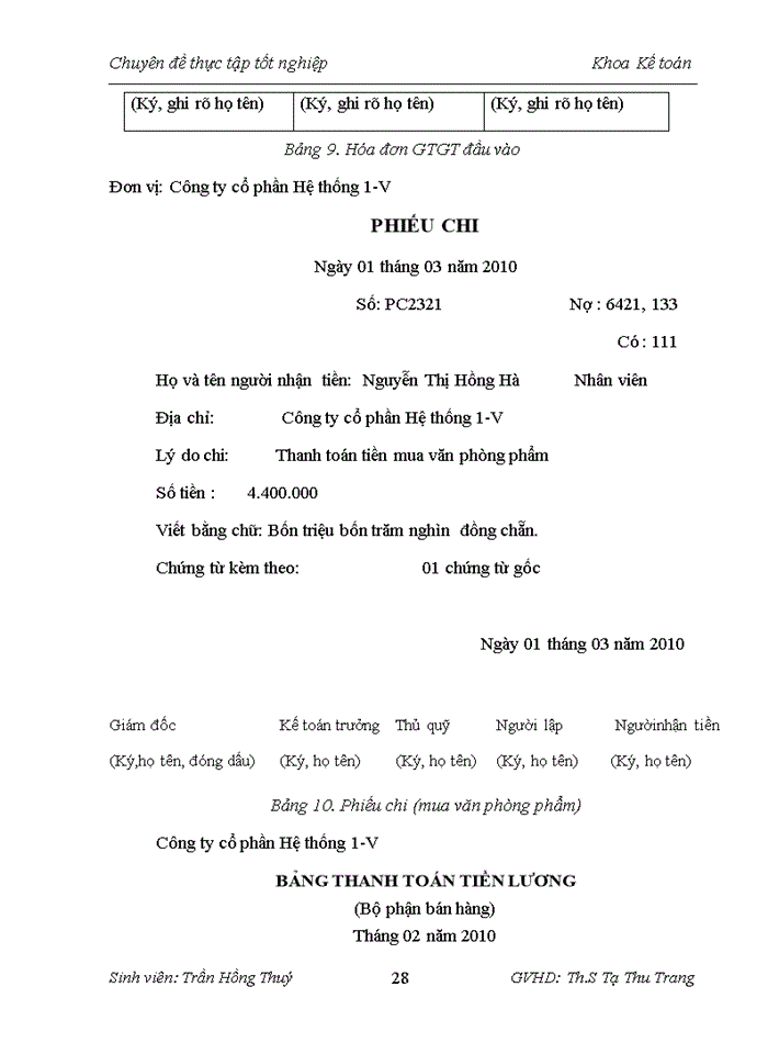 image for page Hoàn thiện kế toán bán hàng tại công ty cổ phần Hệ thống 1-V