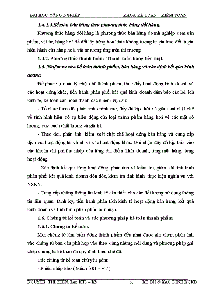 image for page Kế toán bán hàng và xác định kết quả bán hàng tại Công Ty TNHH Đầu Tư Thương Mại Và Dịch Vụ Tuấn Quỳnh