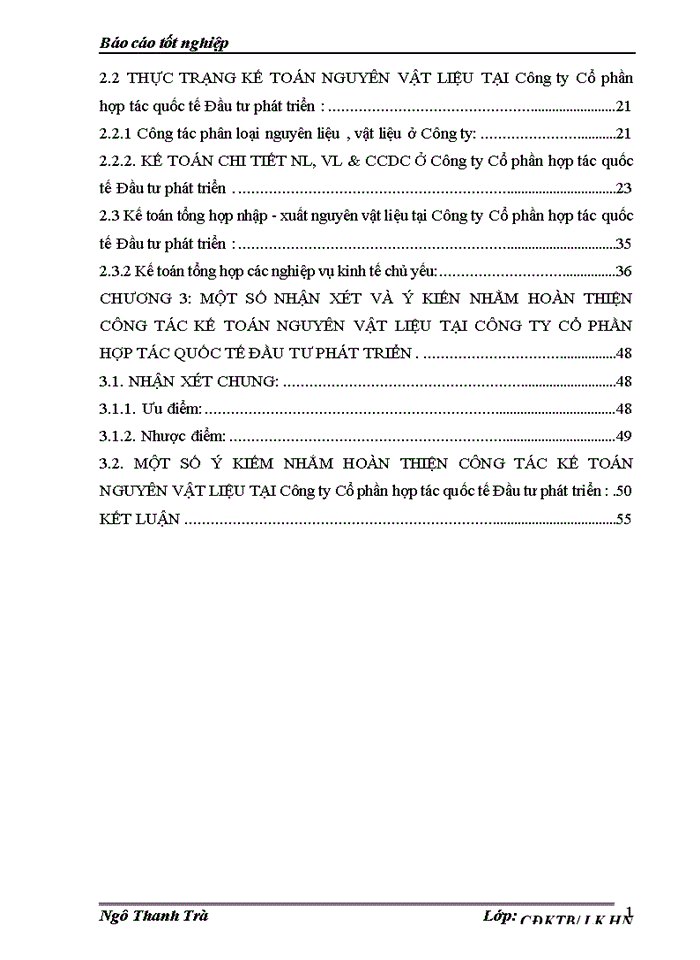 image for page Thực tế  kế toán nguyên liệu, vật liệu & Công cụ dụng cụ ở Công ty Cổ phần hợp tác quốc tế Đầu tư phát triển