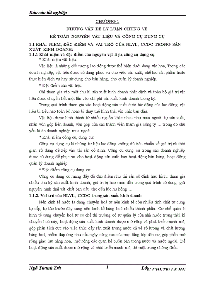 image for page Thực tế  kế toán nguyên liệu, vật liệu & Công cụ dụng cụ ở Công ty Cổ phần hợp tác quốc tế Đầu tư phát triển