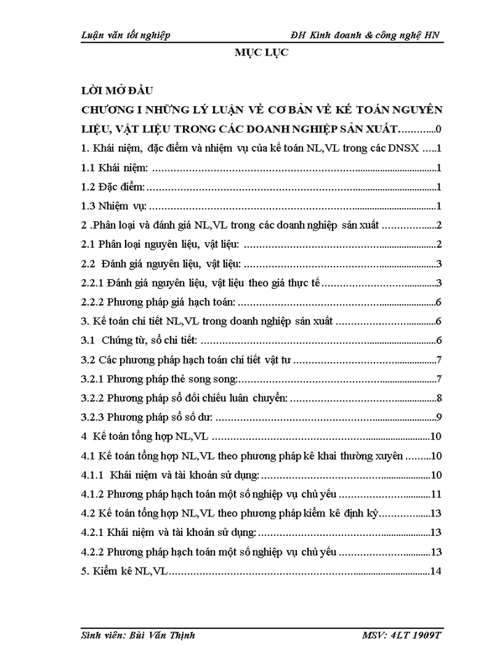 image for page Kế toán nguyên liệu,vật liệu tại công ty Cổ phần Thịnh Hưng