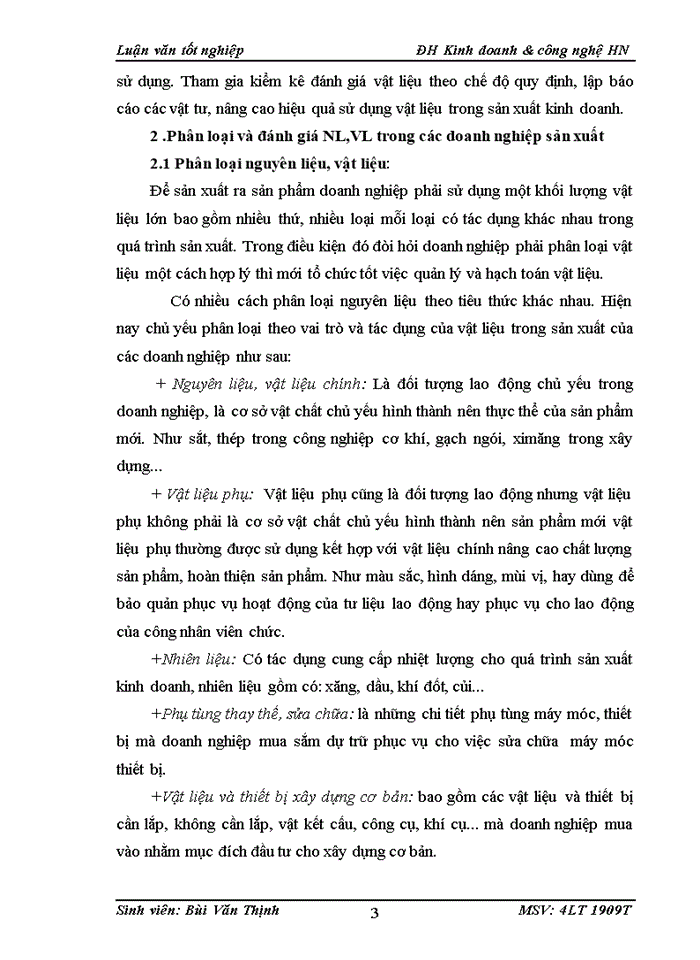 image for page Kế toán nguyên liệu,vật liệu tại công ty Cổ phần Thịnh Hưng