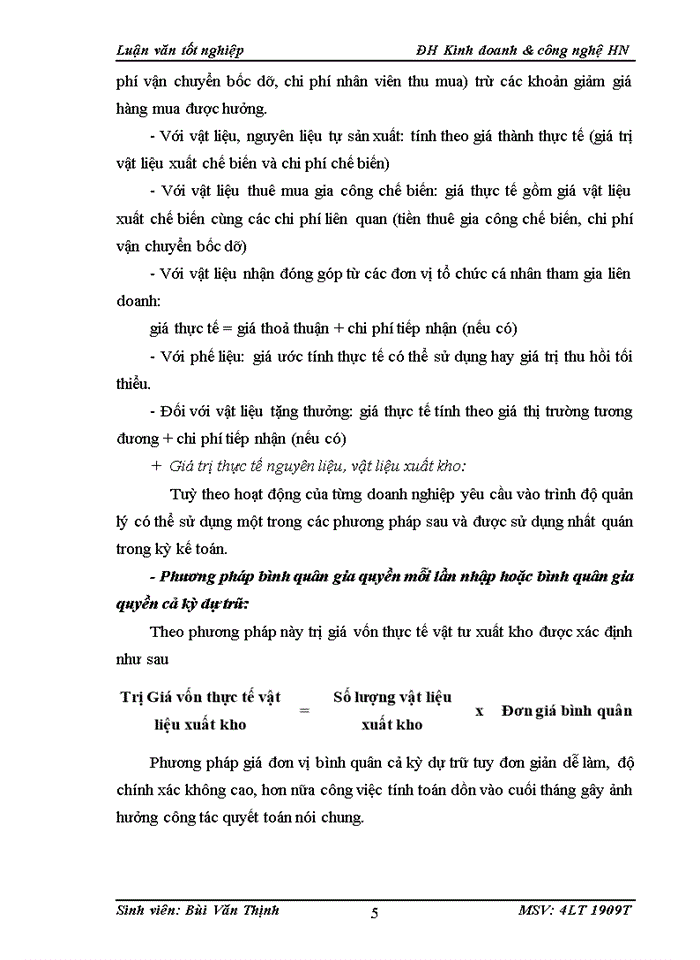 image for page Kế toán nguyên liệu,vật liệu tại công ty Cổ phần Thịnh Hưng