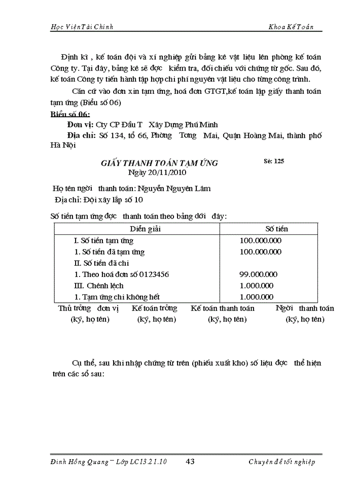 image for page Kế toán tập hợp chi phí sản xuất và tính giá thành sản phẩm xây lắp tại Công ty cổ phần Đầu tư Xây dựng Phú Minh