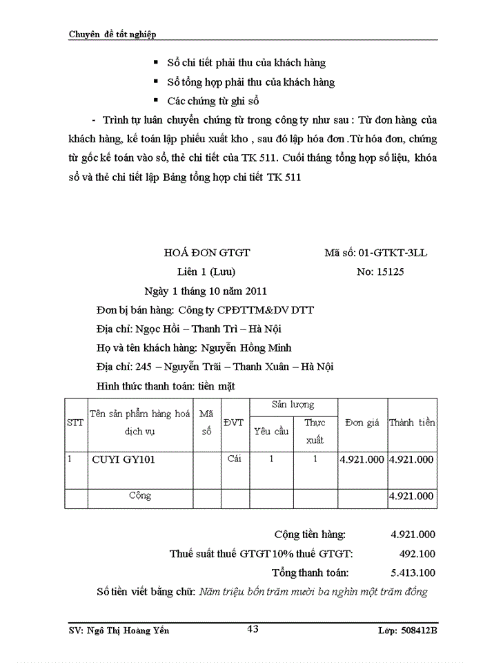 image for page Hoàn thiện kế toán bán hàng và xác định kết quả bán hàng tại Công ty Cổ phần đầu tư Thương mại và Dịch vụ DTT