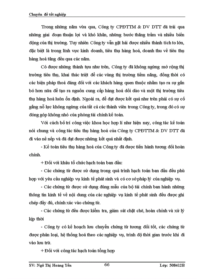 image for page Hoàn thiện kế toán bán hàng và xác định kết quả bán hàng tại Công ty Cổ phần đầu tư Thương mại và Dịch vụ DTT