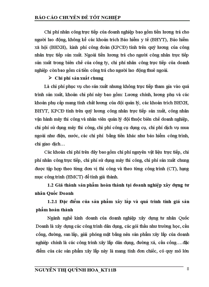 image for page T chức kế toán tập hợp chi phí và tính giá thành sản phẩm sản xuất tại doanh nghiệp xây dựng tư nhân Quốc Doanh