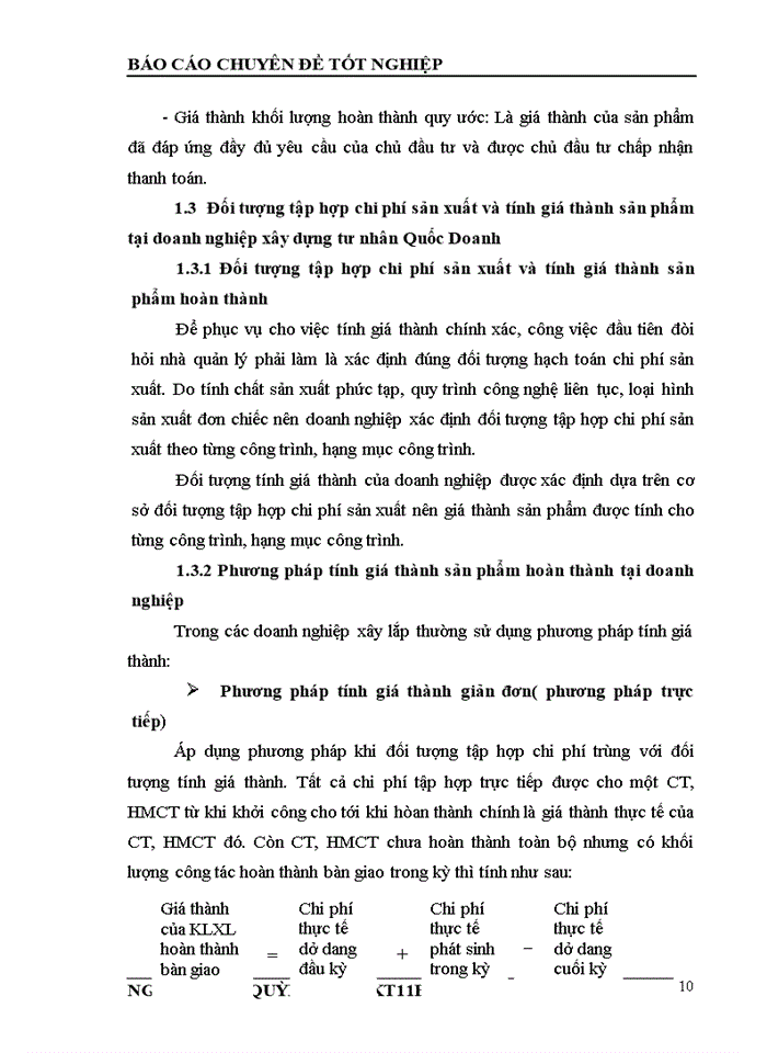 image for page T chức kế toán tập hợp chi phí và tính giá thành sản phẩm sản xuất tại doanh nghiệp xây dựng tư nhân Quốc Doanh