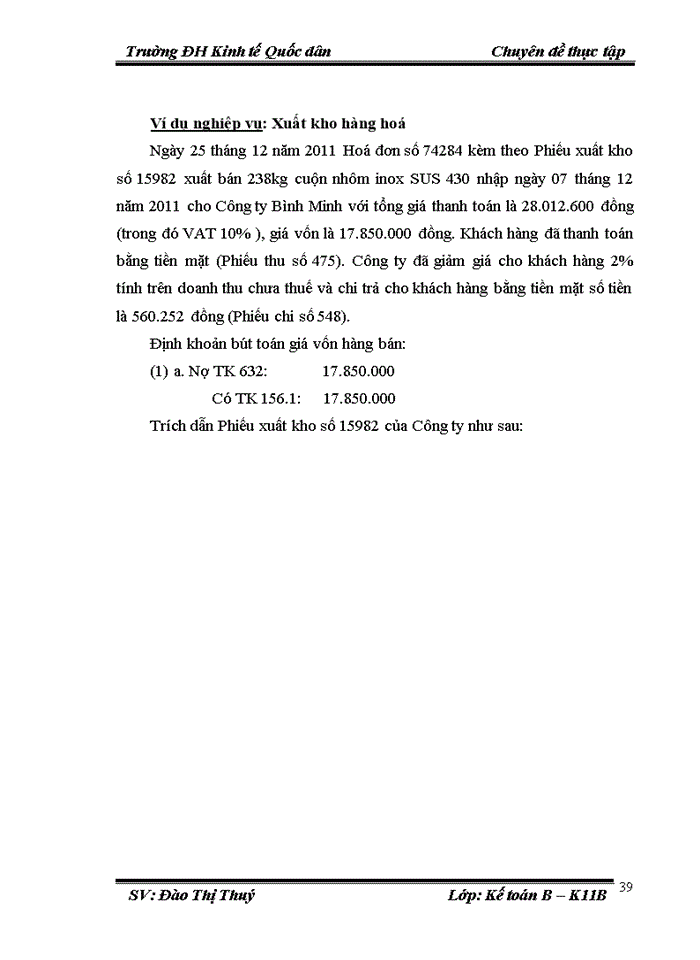 image for page Hoàn thiện kế toán tiêu thụ và xác định kết quả tiêu thụ hàng hoá tại công ty tnhh thương mại inox tân an