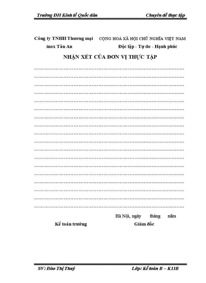 image for page Hoàn thiện kế toán tiêu thụ và xác định kết quả tiêu thụ hàng hoá tại công ty tnhh thương mại inox tân an