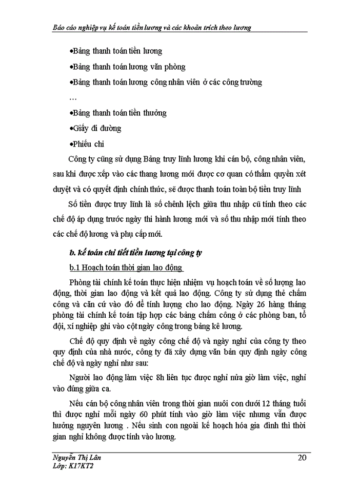 image for page Hoàn thiện kế toán tiền lương và các khoản trích theo lương tại Công ty cổ phần xây dựng số 2- Hà Nội