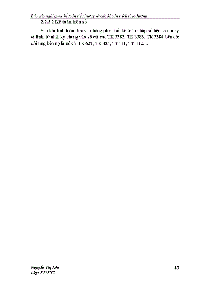 image for page Hoàn thiện kế toán tiền lương và các khoản trích theo lương tại Công ty cổ phần xây dựng số 2- Hà Nội