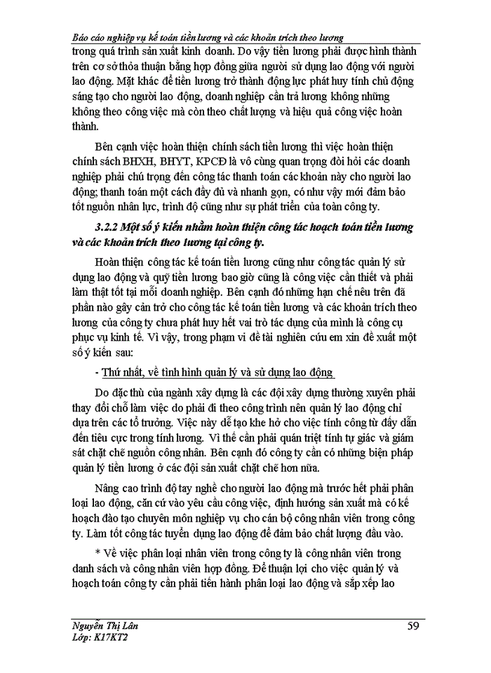 image for page Hoàn thiện kế toán tiền lương và các khoản trích theo lương tại Công ty cổ phần xây dựng số 2- Hà Nội