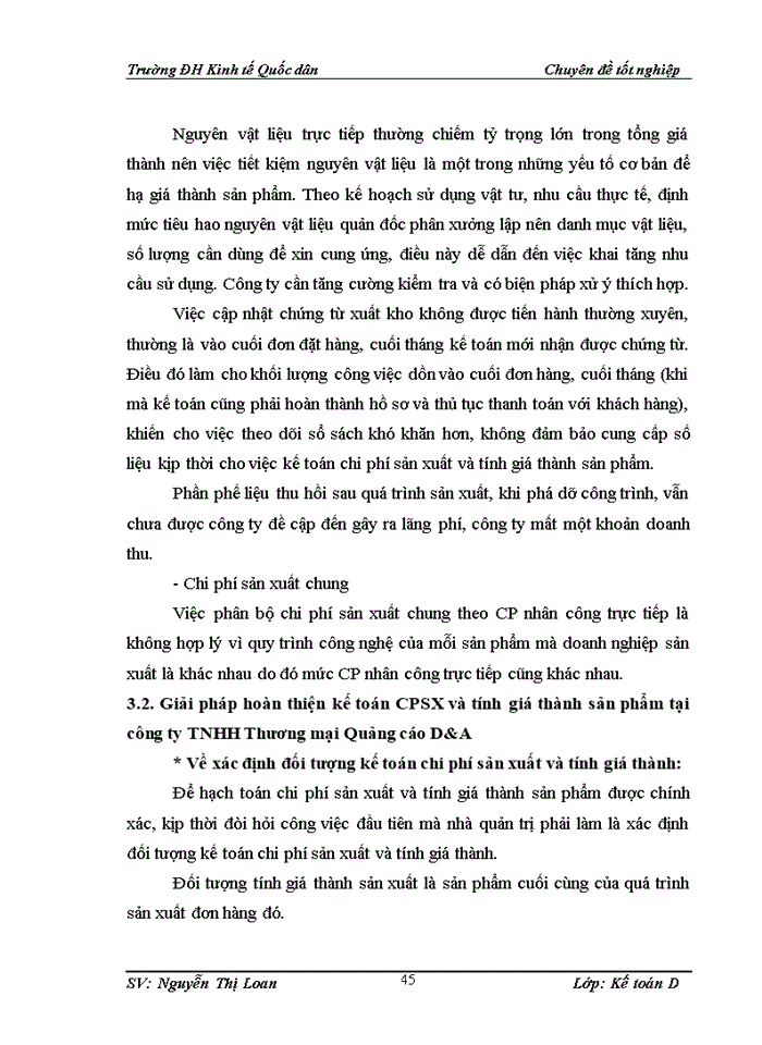 image for page Hoàn thiện kế toán chi phí sản xuất và tính giá thành sản phẩm tại Công ty TNHH Thương mại Quảng cáo D&A